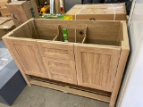 48 INCH W x 21.5 INCH x 33 INCH VANITY - NO TOP