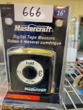 MASTERCRAFT 16 FT DIGITAL TAPE MEASURE