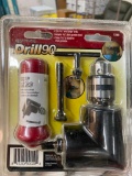 UNIVERSAL 90 DEGREE DRILL KIT - FITS 3/8 INCH AND LARGER DRILLS