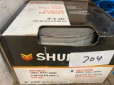 ROLL OF SHUR-TRIM VINYL WALL BASE, 4 INCH X 20 FT