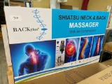 SHIATSU NECK AND BACK MASSAGER WITH AIR COMPRESSION
