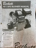 BECKET AF / AFG BURNER UNIT FOR OIL FURNACE