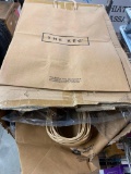 APPROX. 250 PAPER BAGS WITH CORDED HANDLES, 15.35 x 12 x 8 INCH