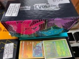 POKEMON BOX WITH 500 CARDS, SLEEVES, 10+ HOLOS, AND 3 ULTRA RARES