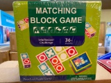 MATCHING BLOCK GAME, PRESCHOOL