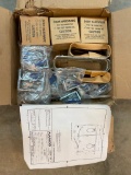 GUESSING A WASHROOM STALL DOOR HARDWARE KIT - KIT ONLY