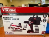 HYPER-TOUGH CORDLESS DRILL KIT