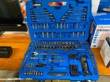 SOCKET KIT- MISSING A FEW SOCKETS AND 1 WRENCH