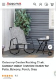 TEXTELINE OUTDOOR ROCKING CHAIR