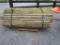 BUNDLE OF WOODEN FENCE POST