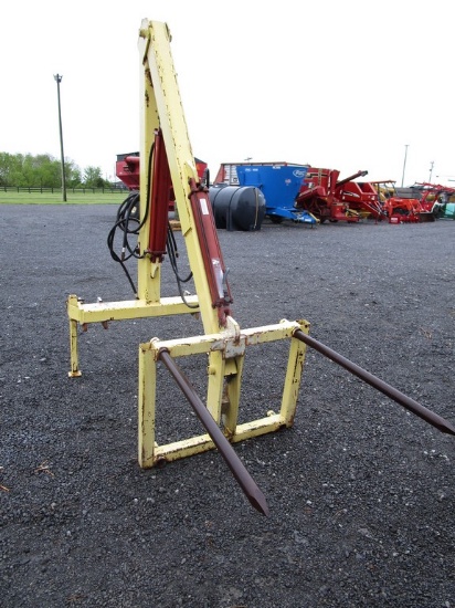 YELLOW HYD. BALE CRANE