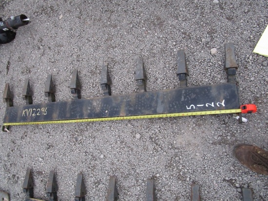 BOLT ON 76" TOOTH BAR