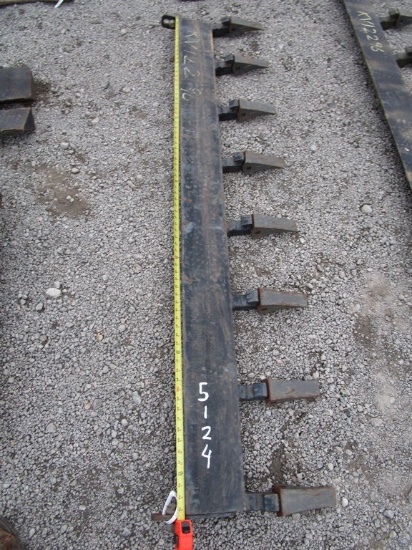 BOLT ON 76" TOOTH BAR