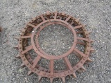 PAIR STEEL WHEELS