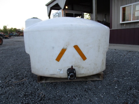 Plastic 300 gal tank