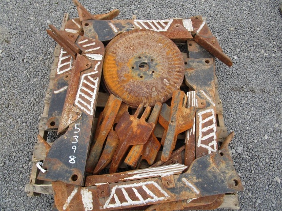 Pallet of Rippers, Teeth & Coulters