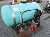 Fence row sprayer