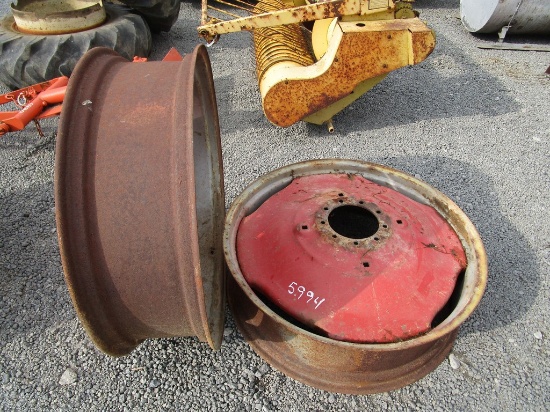 Pair 9 Bolt Rims