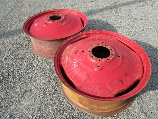 Pair 9 Bolt Rims
