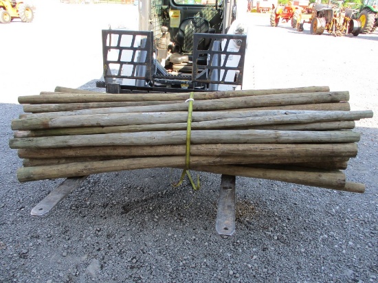 Bundle Wood Fence Post