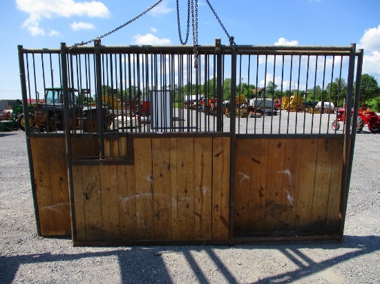 Corner Stall 1 Wall, 1 Entrance