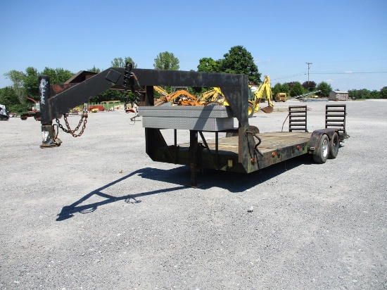 Gooseneck Trailer No Title