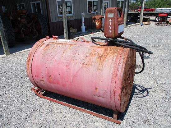 300 Gall Fuel Tank on Skids