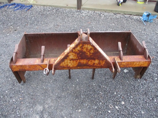 Grader Box 66" w/ Teeth