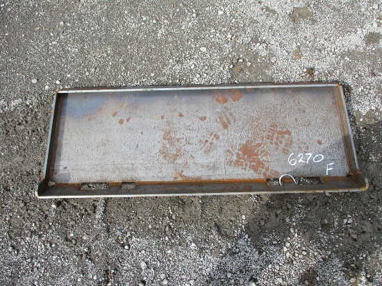 Weld on Skidsteer Plate