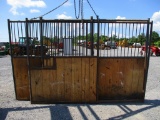 Corner Stall 1 Wall, 1 Entrance