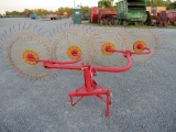 Tonutti 3Pt Wheel Rake