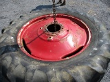 18.4x38 9 Bolt Rim & Tires