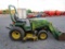 John Deere 755 w/JD 70 Loader