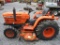 Kubato B8200 4X4 w/ Mower Deck