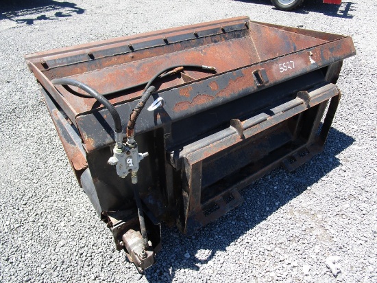 Skidsteer Side Shooter Bucket