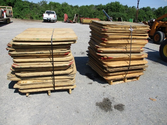 2) Pallets Of Plywood