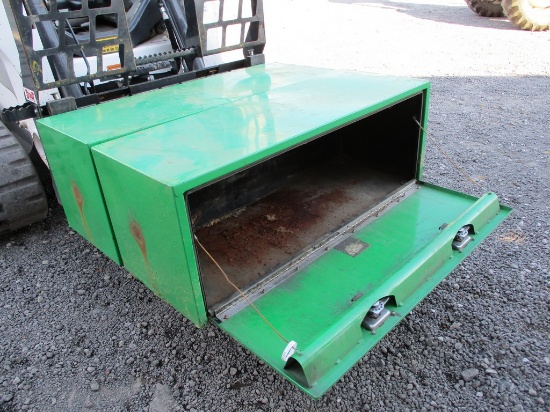 2) Green Underbody Toolboxes
