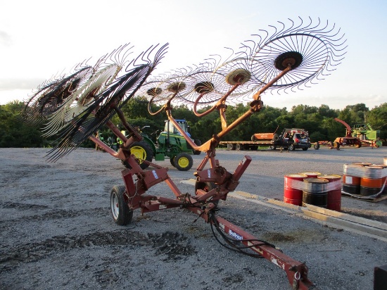 Sitrex 10 wheel V Rake