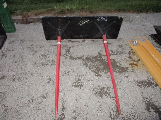Double Prong Bale Spear