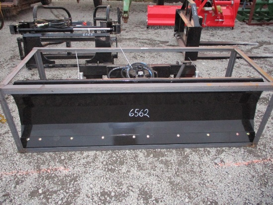 Skid Steer Snow Plow 6'