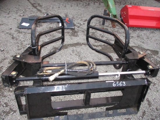Skid Steer Bale Grabber