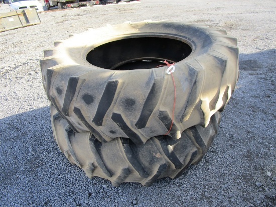 Pair 18.4x34 Firestone Tires