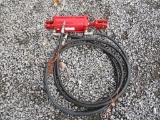 Red Hyd Cylinder w/Hoses