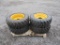 4) 10.00x16.5 Skidsteer Tires & Rims