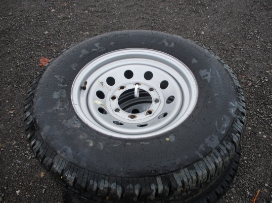 4) 235/80/R16 Trailer Tires