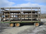 Kory Wagon W/Plant Racks 18'