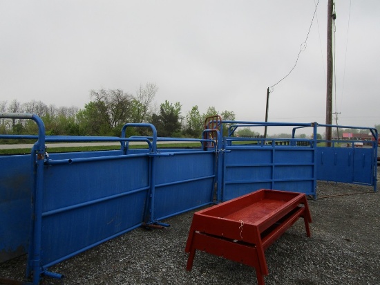Blue Alley Way & Sweep Tub