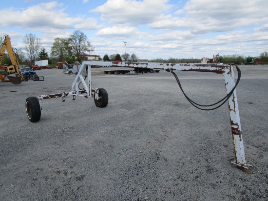 Grey Tandem Rake Caddy