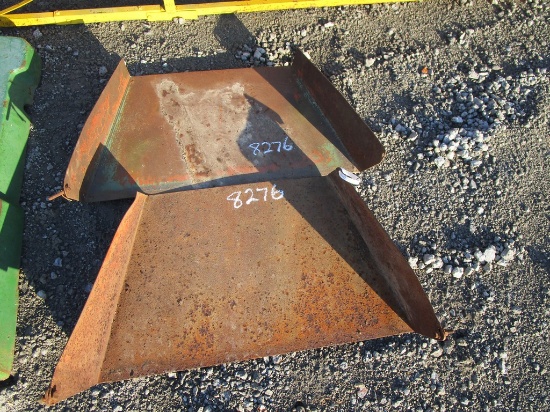 Pair Gravity Wagon Chutes