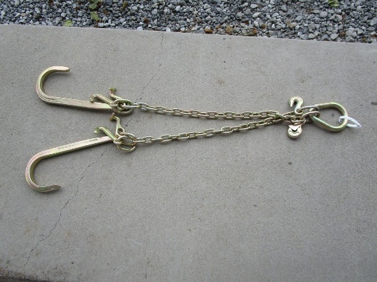 Chain Sling W/ J-Hooks